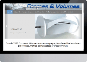 site internet Formes et volumes - Aytré (17)