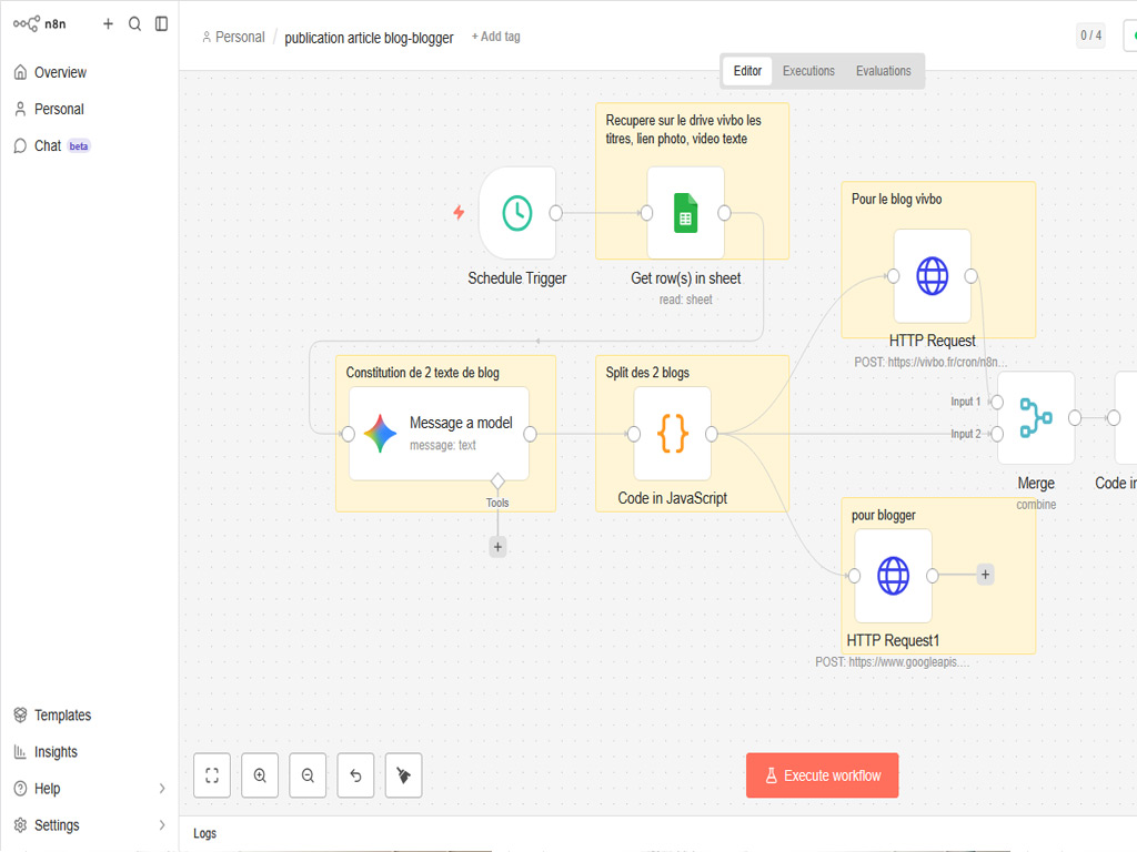 workflow nodes n8n